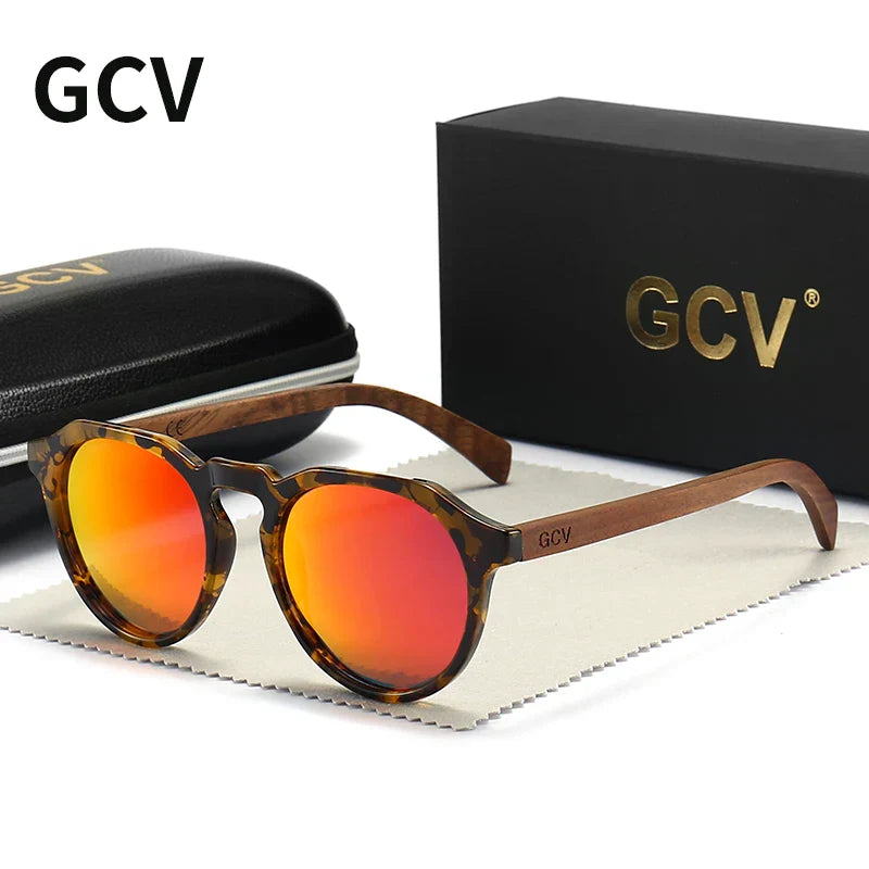 GCV Brand Advanced Walnut Wood Hawksbill Leopard Grain