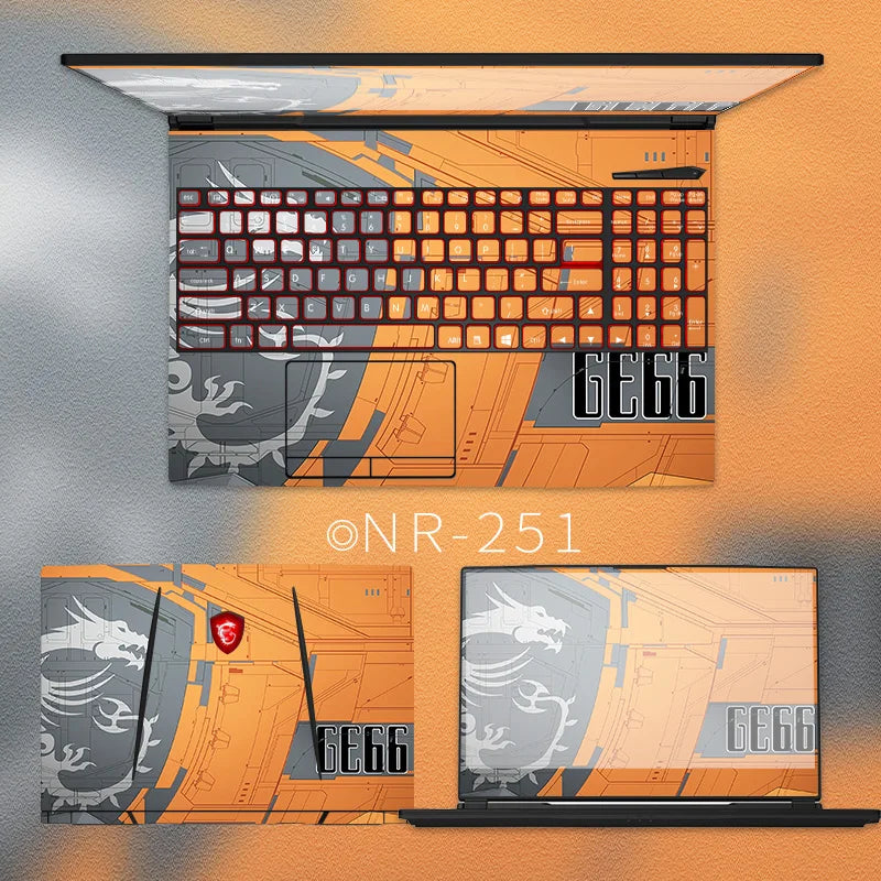 KH Laptop Sticker Skin Decals Cover Protector Guard