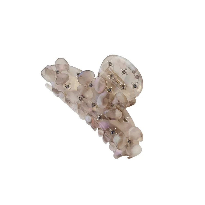 2023 Korea Luxury New For Women Flower Diamante