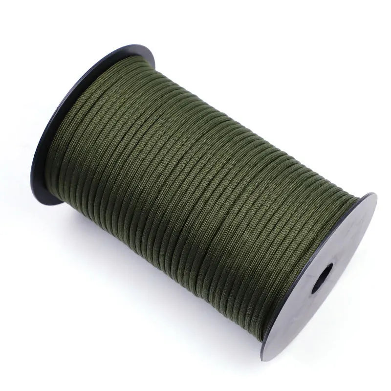 100M 550 Military Standard 9-Core Paracord Rope 4mm