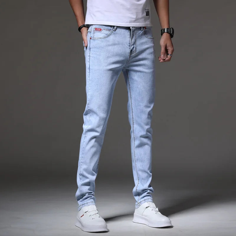 Fashion High Quality Stretch Casual Men Jeans Skinny