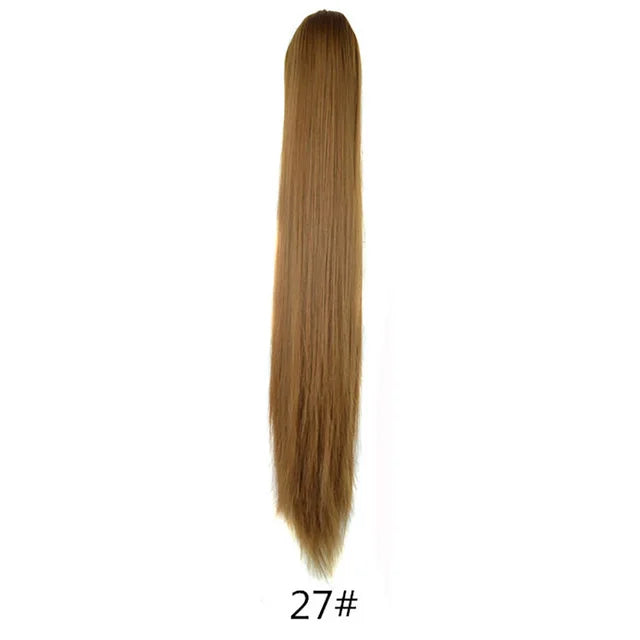 22inch Claw Clip On Ponytail Hair Extension Synthetic