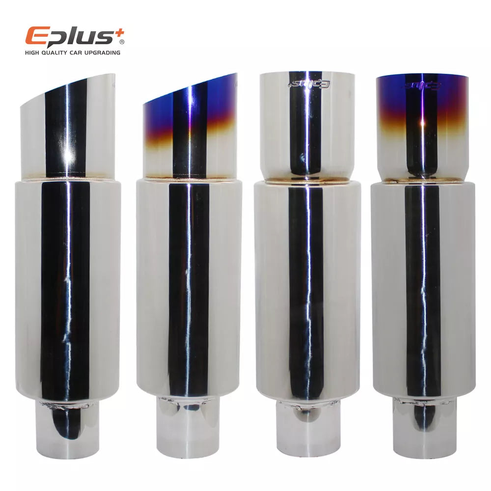 EPLUS Car exhaust pipe muffler Tail Pipe Universal