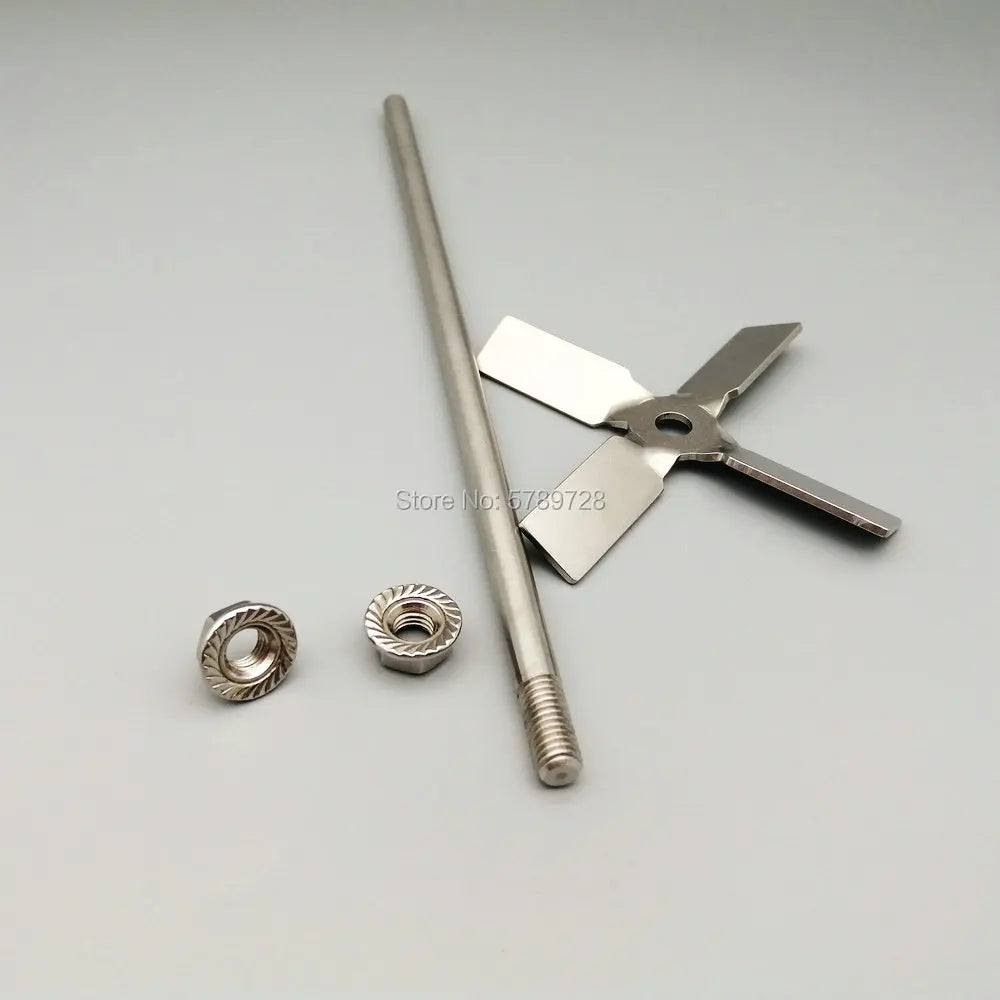 1set Lab 304 stainless steel Propeller with stirring