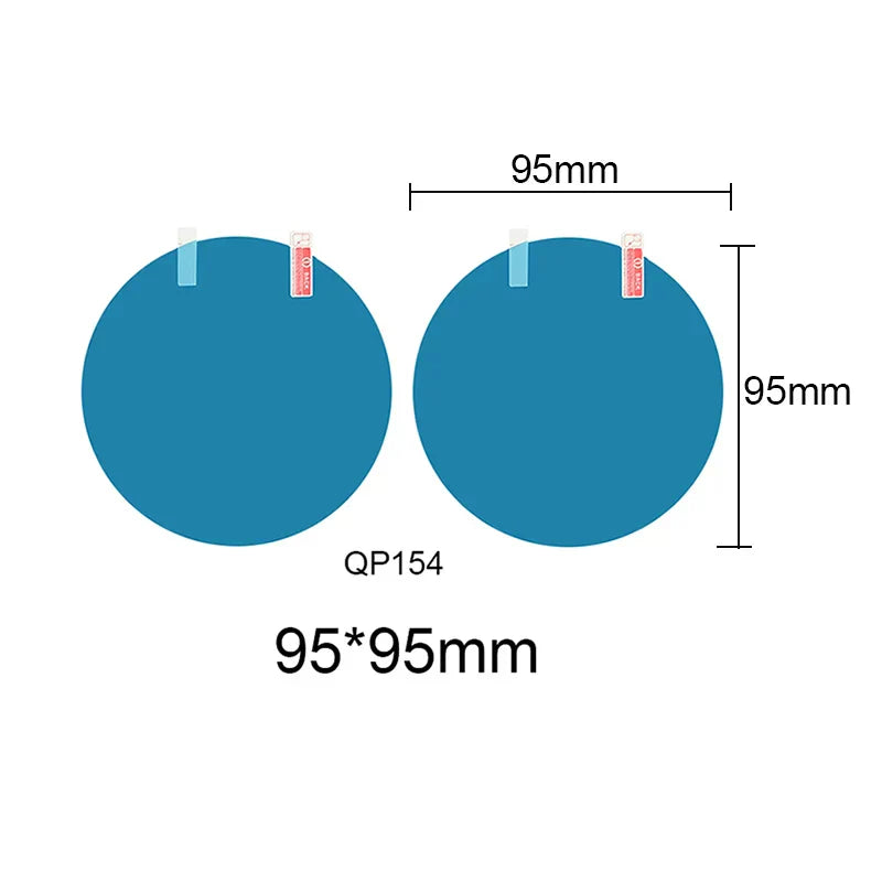 2 Pcs Car Sticker Rainproof Film For Car