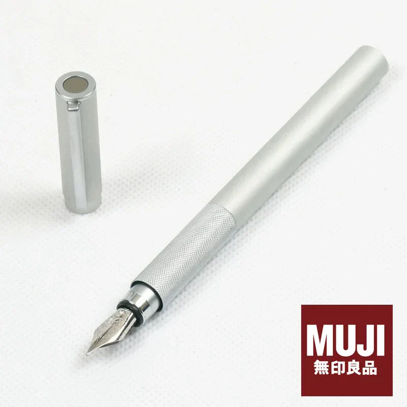 Japan original aluminum fountain pen short pocket fountain