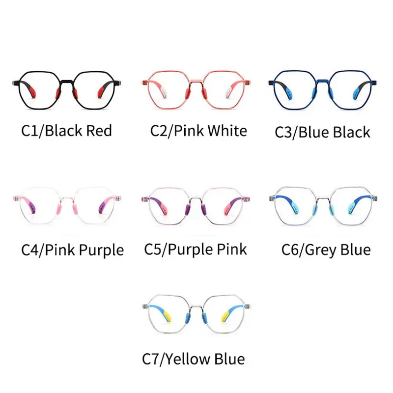 2022 Kids Blue Light Blocking Glasses – TR90 Flexible Frames