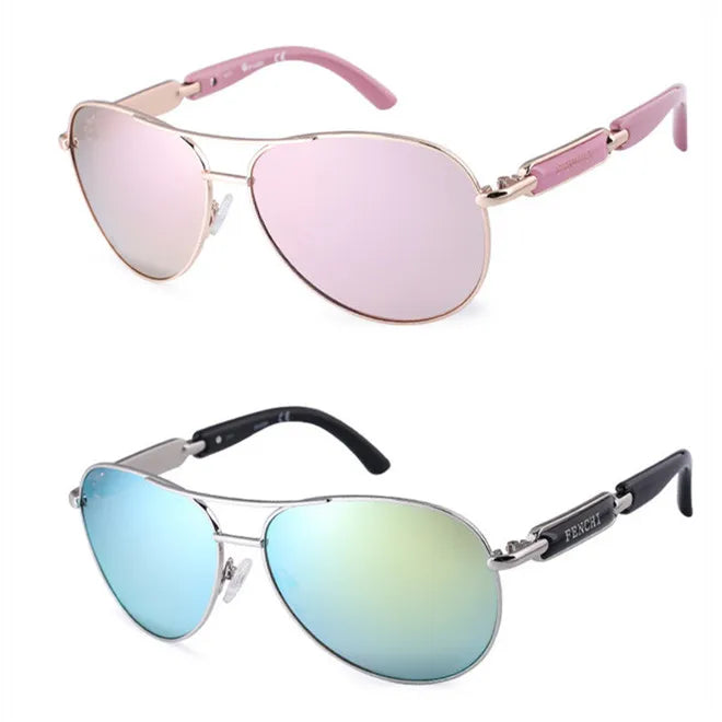 FENCHI 2021 Pink Sunglasses Women Polarized Sunglasess 2020