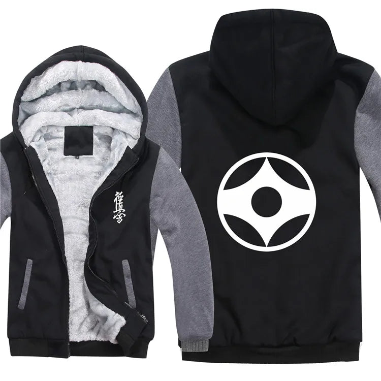Winter Fashion Kyokushin Karate Hoodies Kyokushin Printed Casual