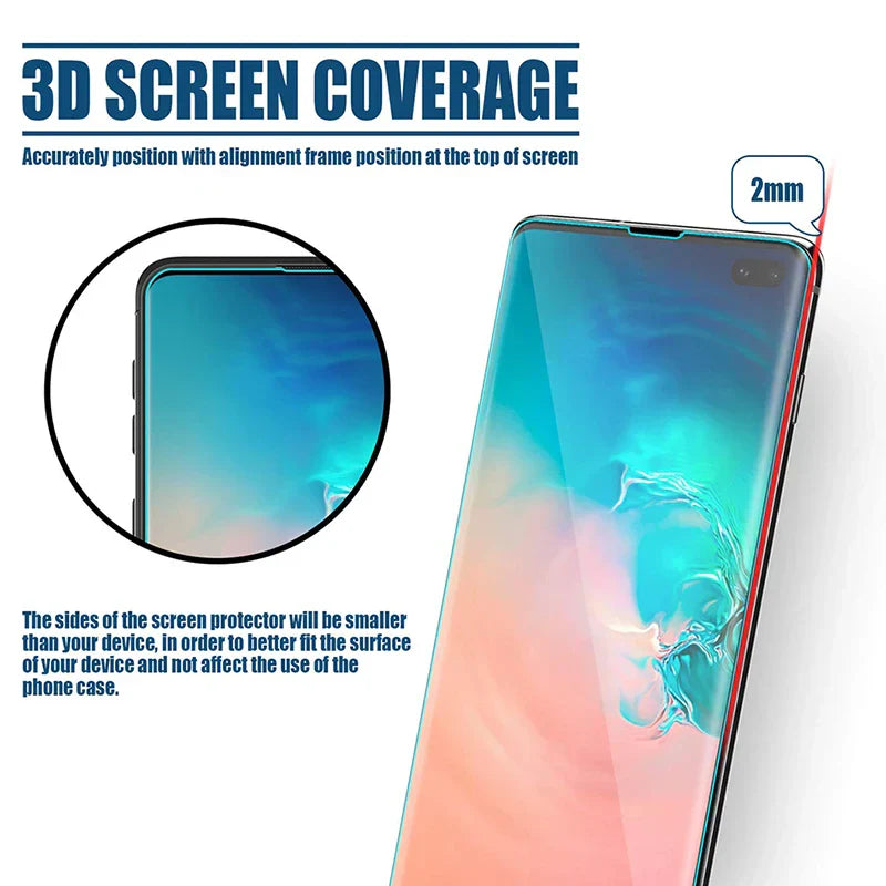 Full UV Glue Tempered Glass For Samsung Galaxy