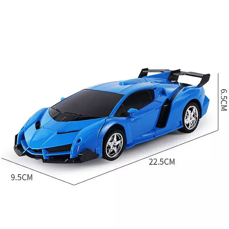 2IN1 Electric RC Car Transformation Robots One-key Deformation