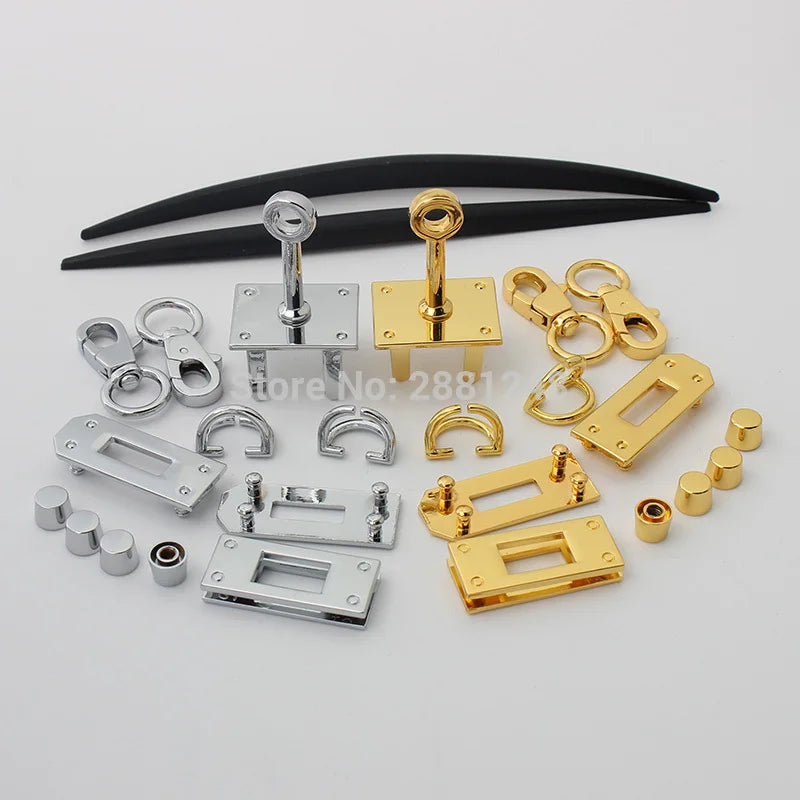 New Rectangle Eyelets Hanger Metal Lock for Bag