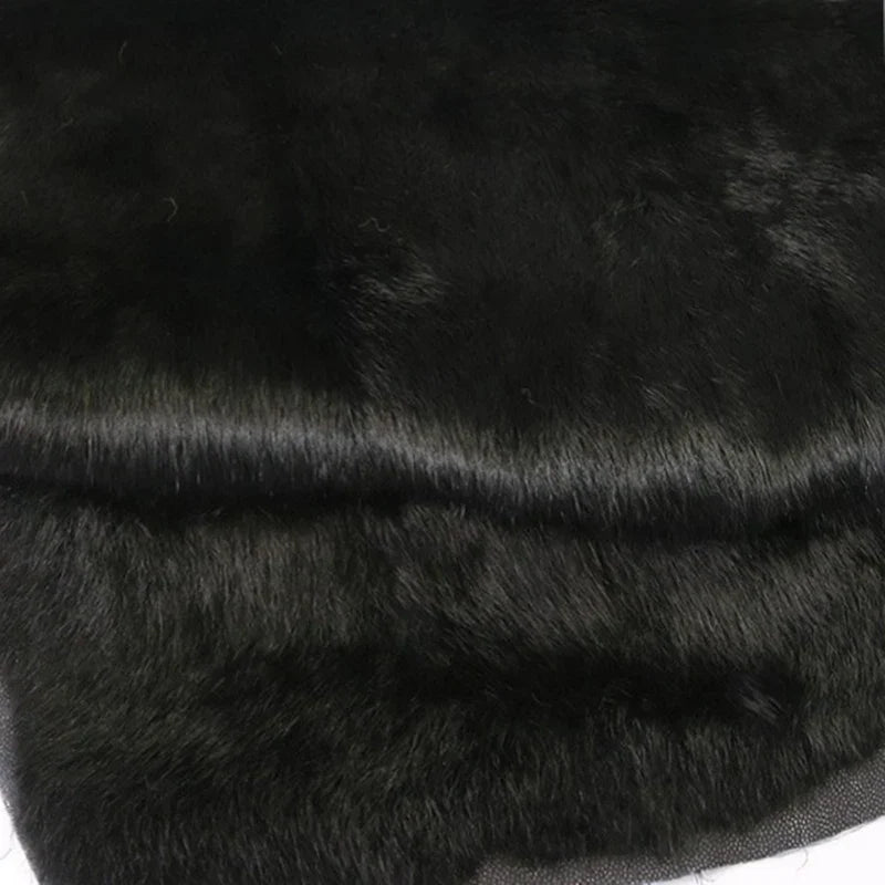 50x100cm Natural Rabbit Fur Patchwork Skin Crafts Sewing
