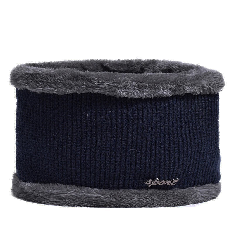 New Winter Beanie Hats Scarf Set Warm Knit