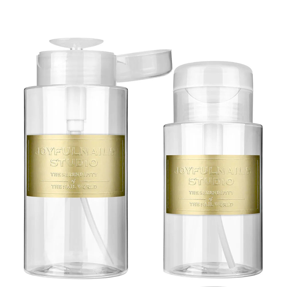 150/300ml Push Down Empty Pump Dispenser For Nail