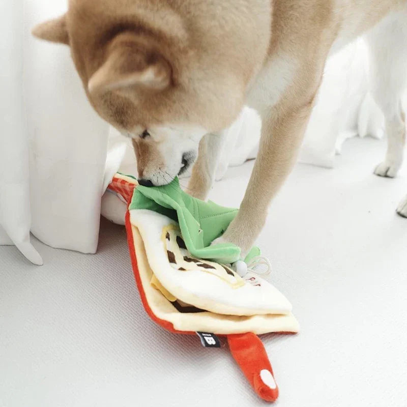 Finding Food Dog Toys Cute Squeaking Books Dog