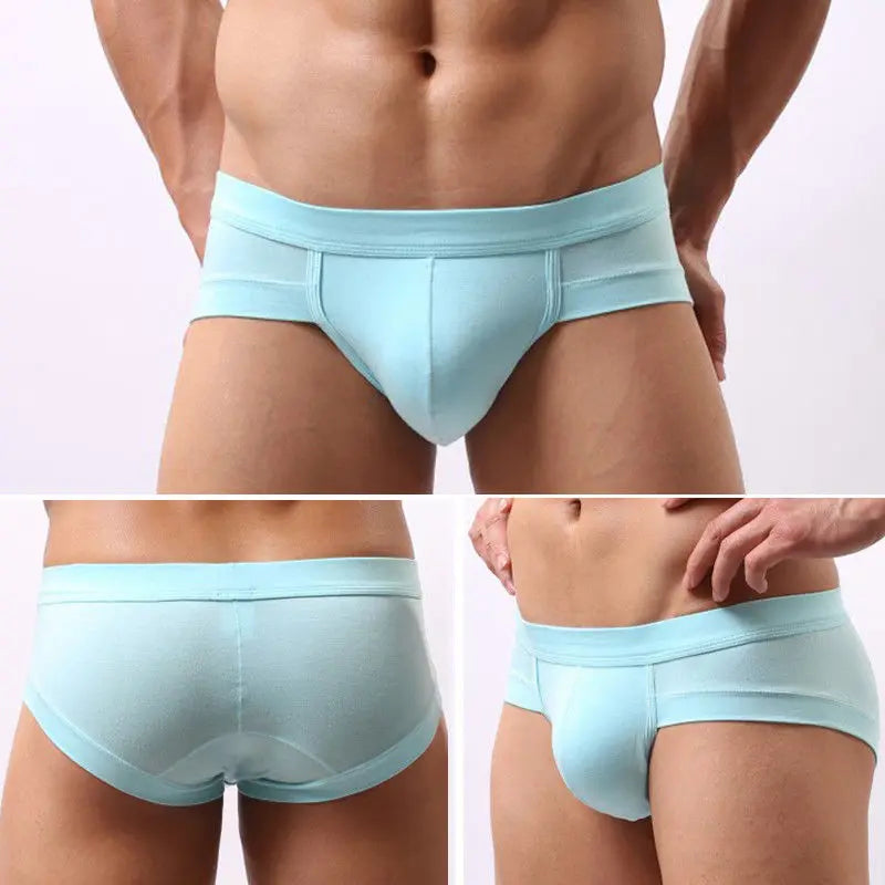 Hirigin New Fashion Pure Cotton Men Sexy Bulge