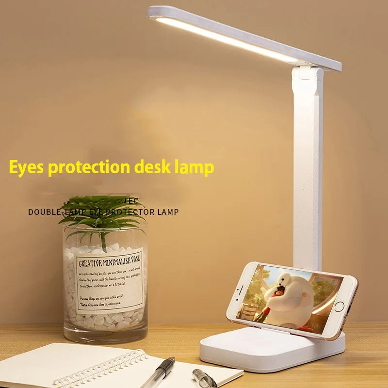 Table Lamp Eyes Protection Touch Dimmable LED Light
