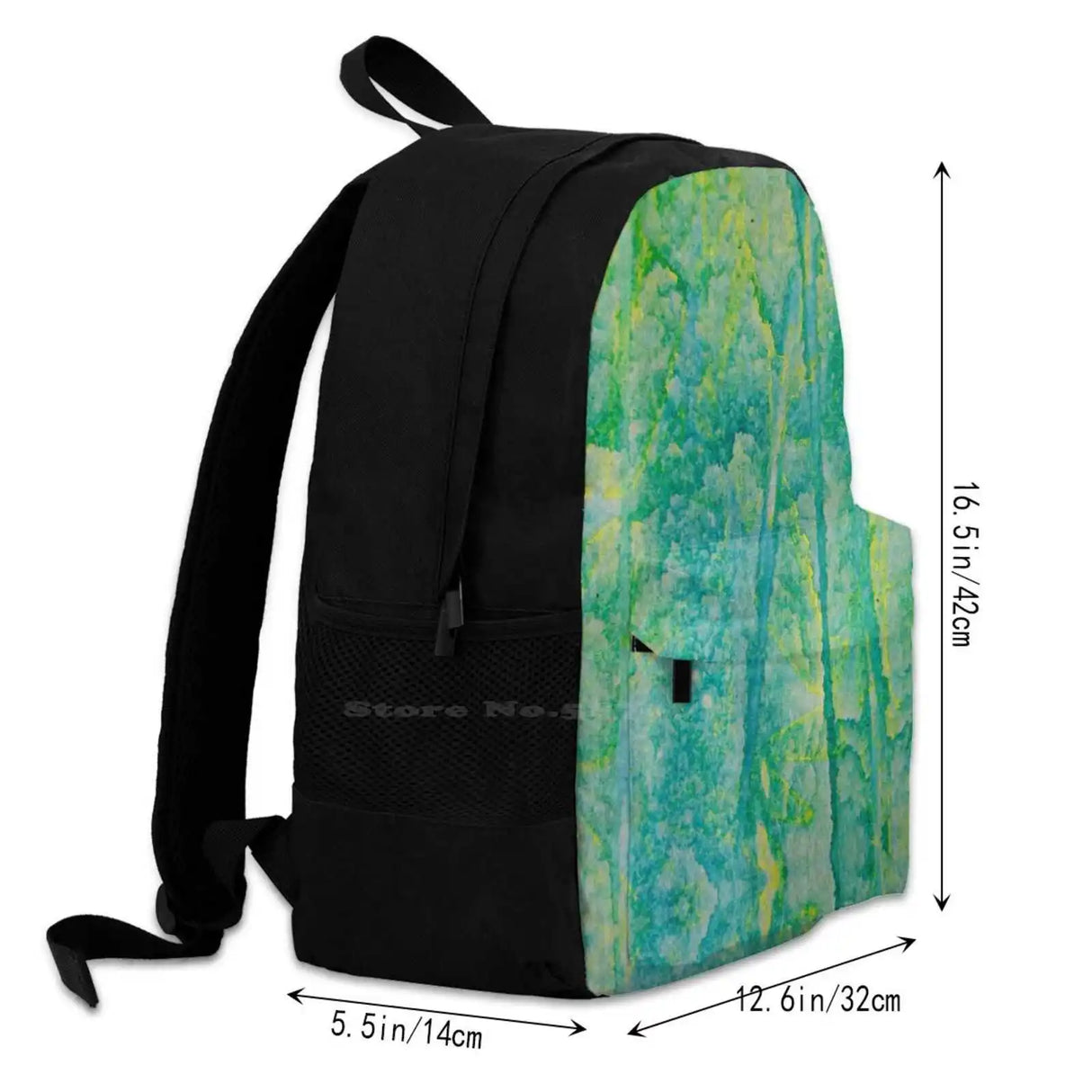 Rainforest Dawn Backpacks For Men Women Teenagers Girls