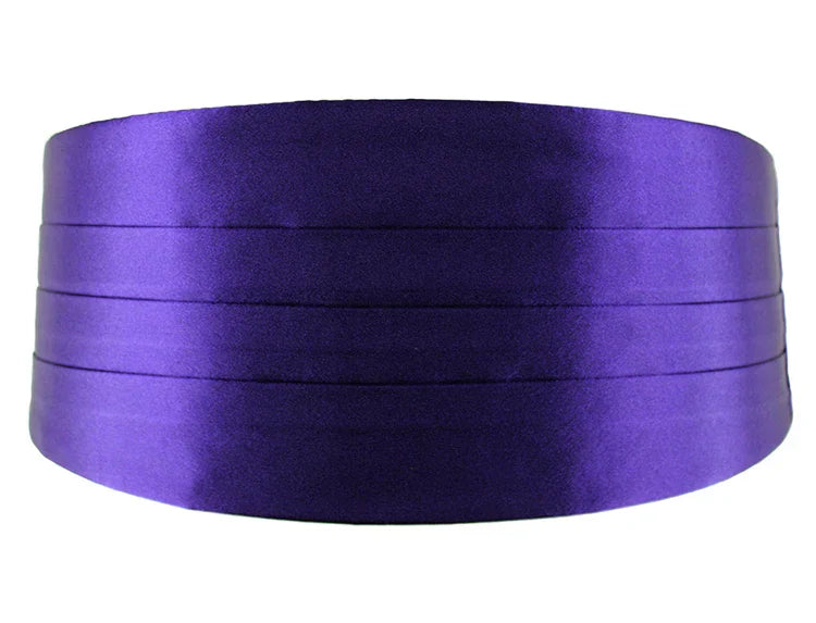 Men Classic Satin Cummerbund Elastic Bellyband Basic Tuxedo