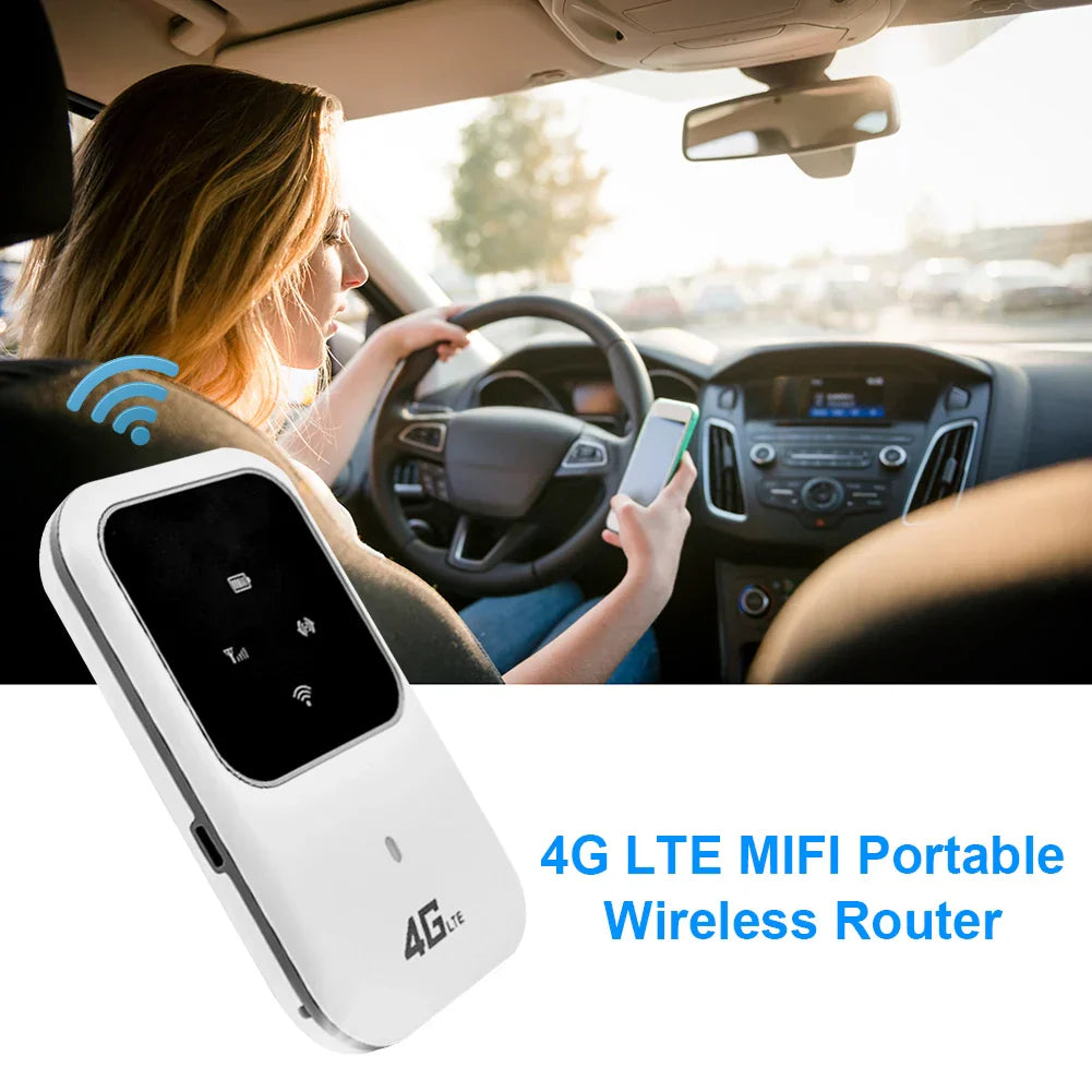 4G Wireless Router LTE Portable Car Mobile Broadband