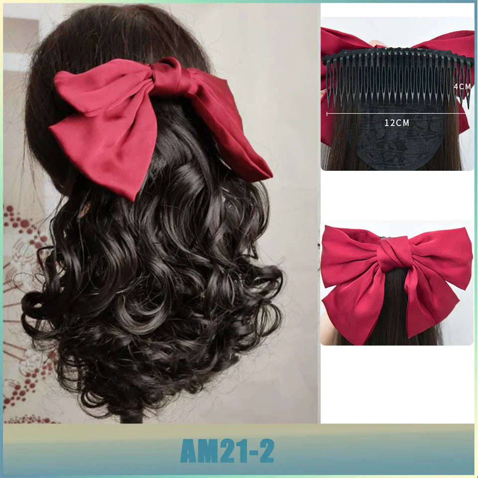 AS Synthetic Retro Ponytail with Comb Europen Princess