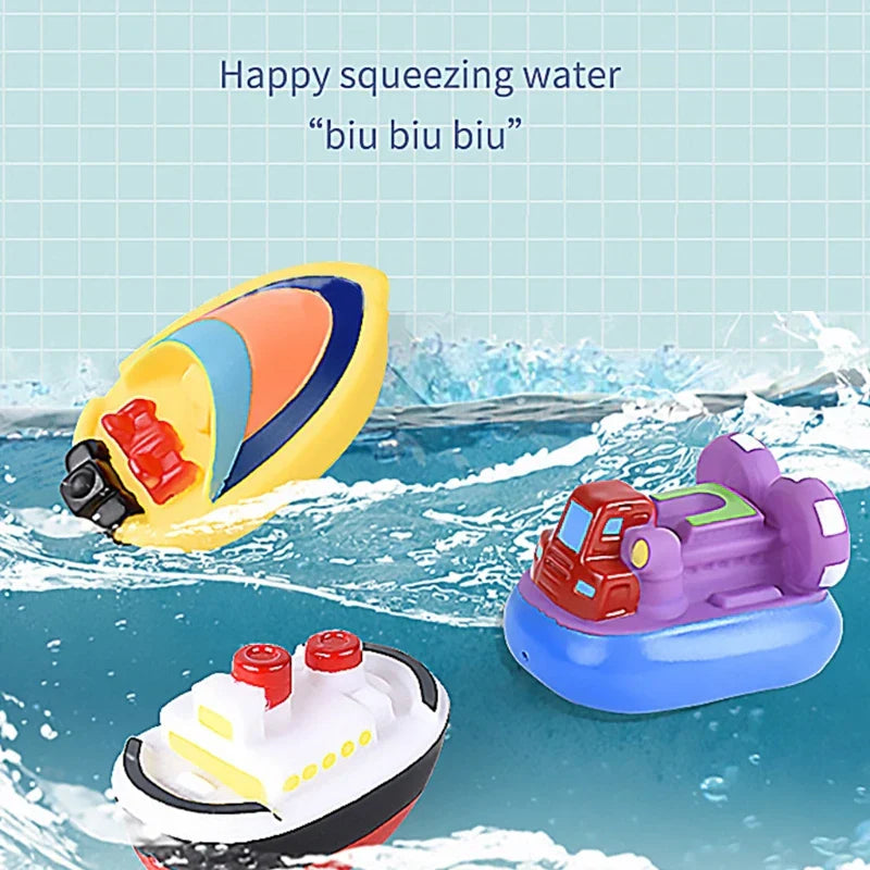 Pieces Kids Shower Bathtub Boat Toys Baby Shower
