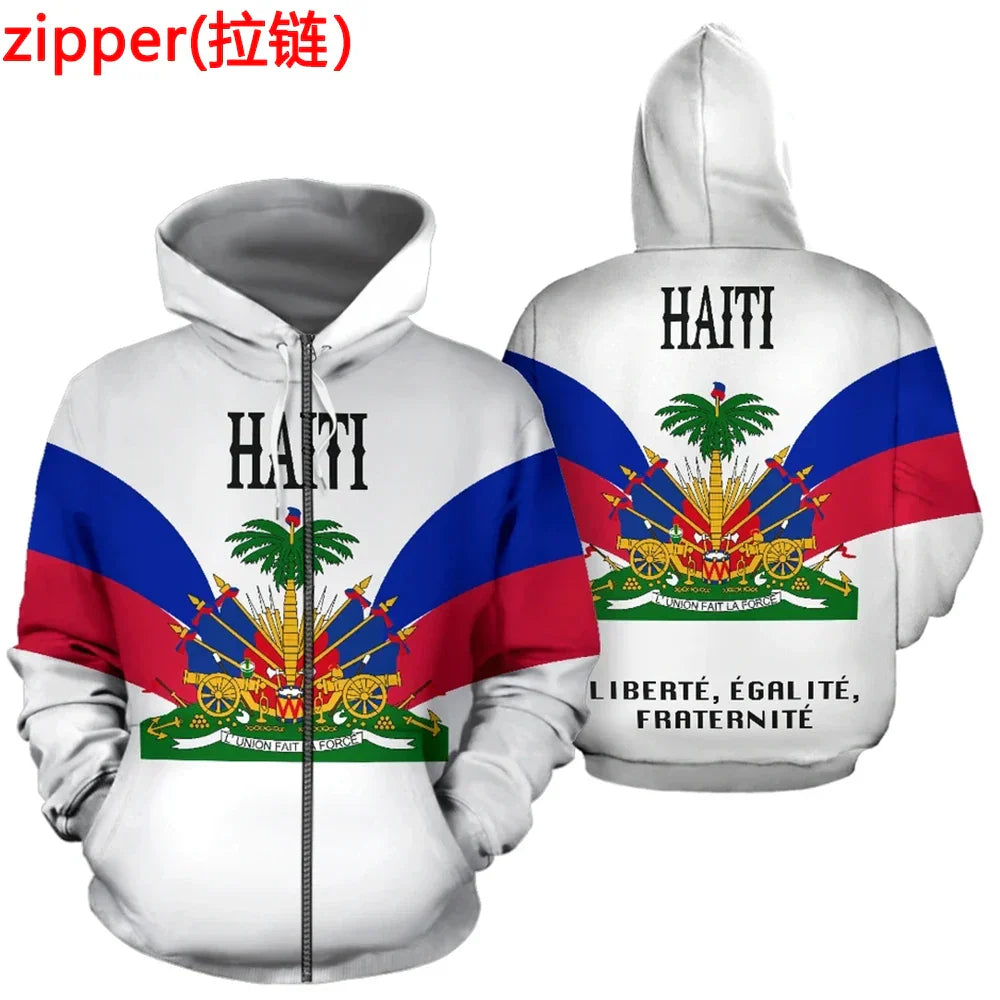 Tessffel Country Emblem Flag Caribbean Sea Haiti Island