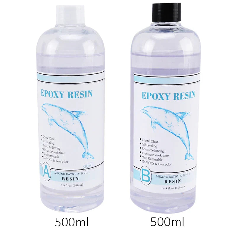 1:1 Clear Epoxy Resin Crystal Clear Art Resin