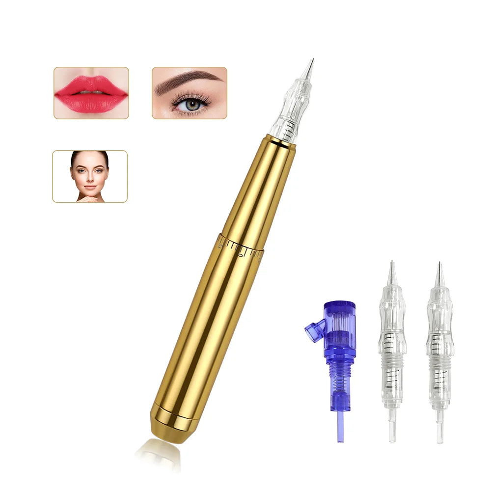 BMX Permanent Makeup Machine with Needles Cartridges Motor