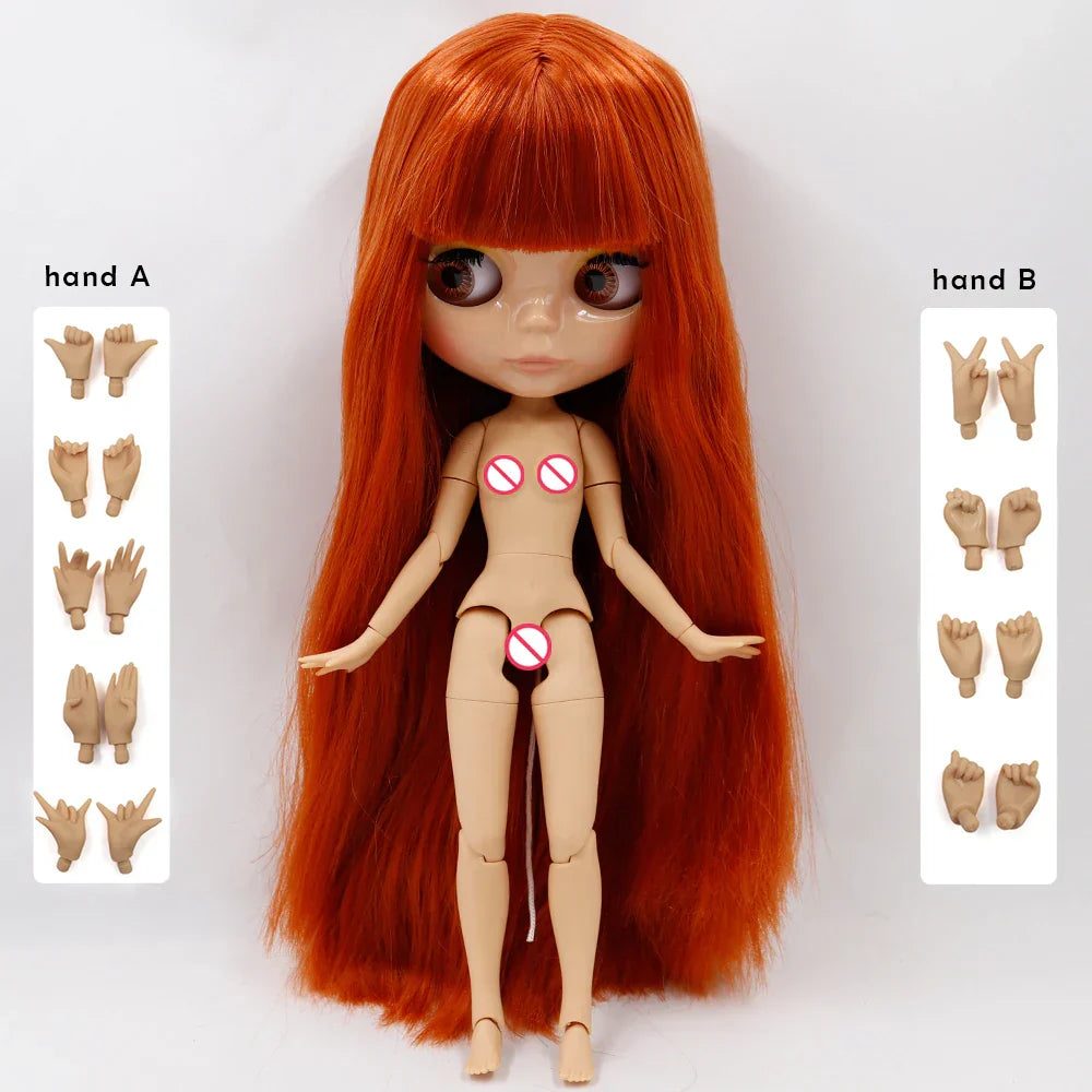 ICY DBS Blyth Doll 1/6 Joint Body DIY BJD toys Fashion Dolls girl gift Special Offer on sale with hand set A&B