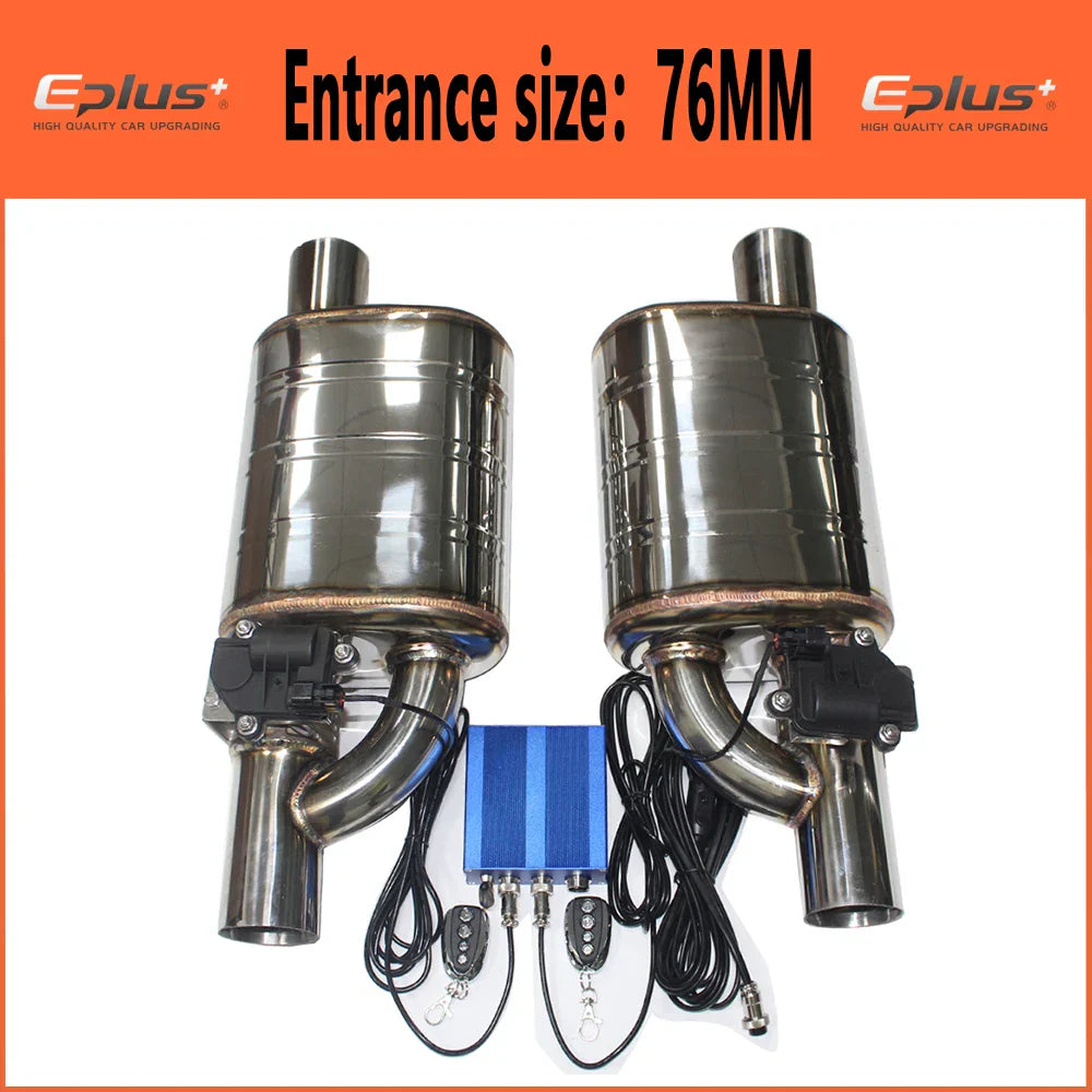 EPLUS 1 Pair 2pcs Car Exhaust System Electric