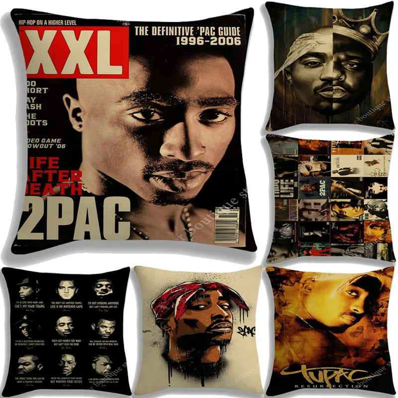 Rapper 2Pac Tupac Printing Pillows Covers Cool Pillow