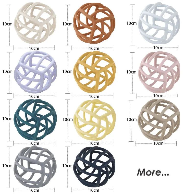 New Arrival Soft Silicone Hand Catching Ball BPA