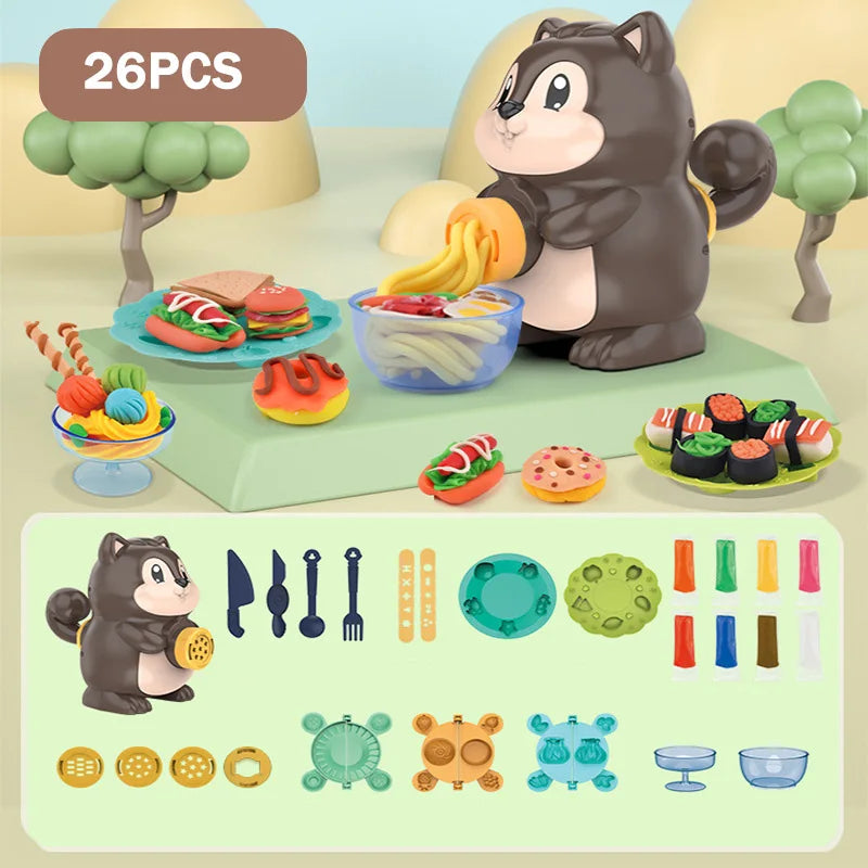 ZK20 Educational Plastic Mold Modeling Clay Kit Slime