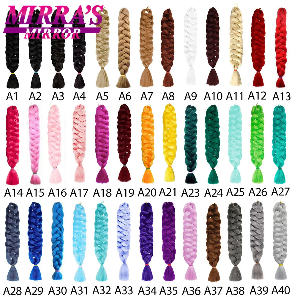 Mirra's Mirror 5 Packs Long Braiding Hair 82