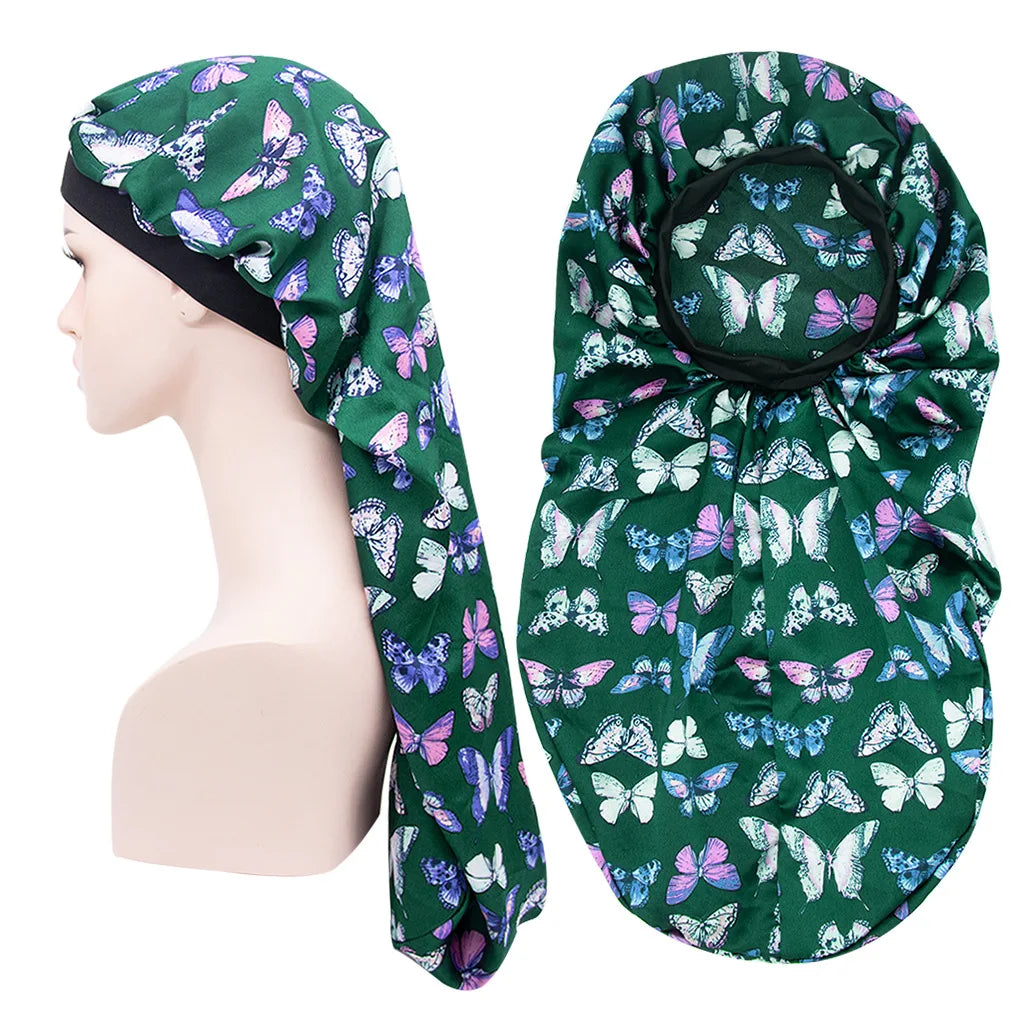 Long Tail Hat NewLady Hair Silk Hat Hairdressing
