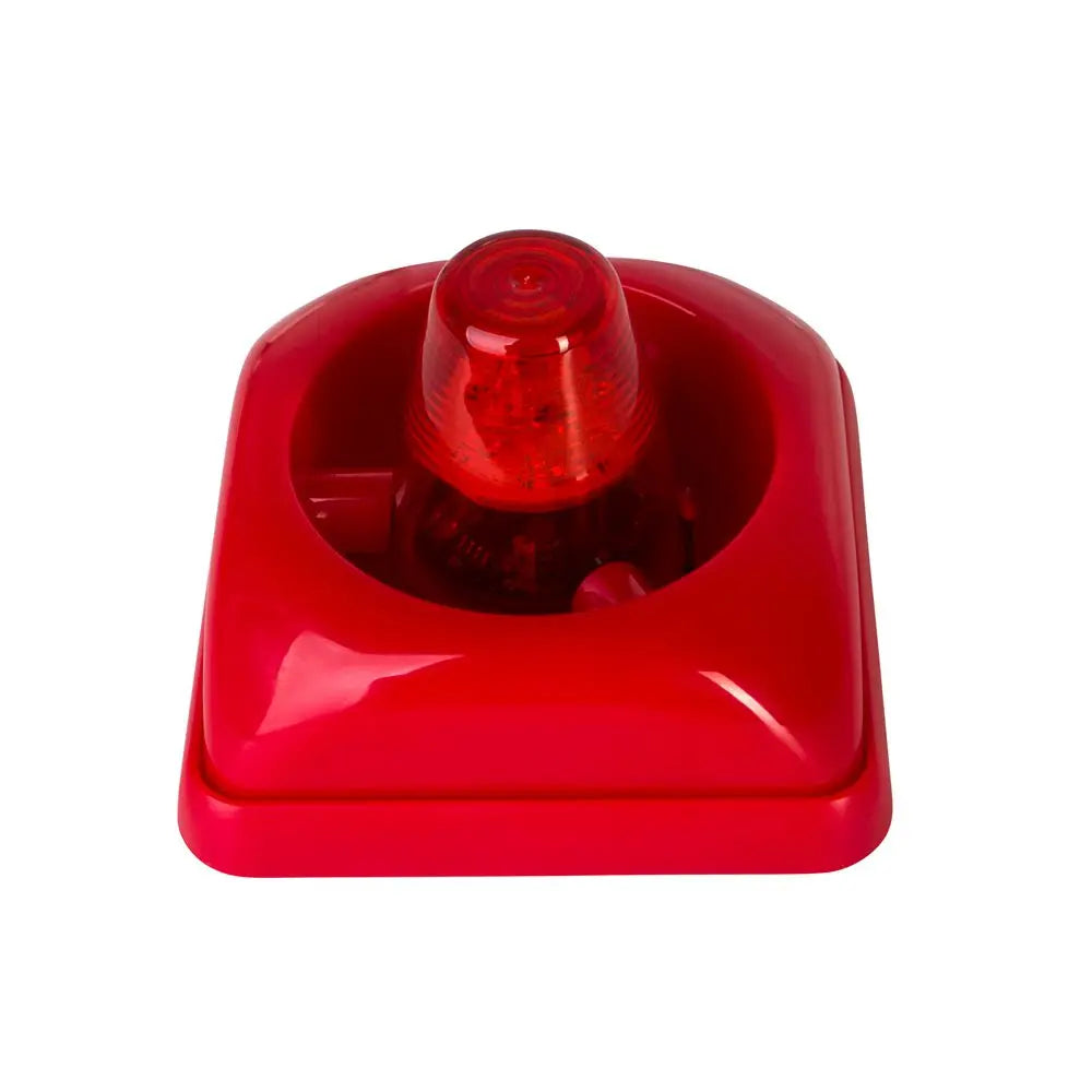 Security Alarm DC24V Alarm Siren With Flashlight 100dB