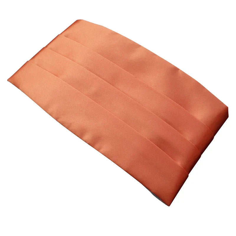 Ikepeibao Men's Classic Black Cummerbund Adjustable