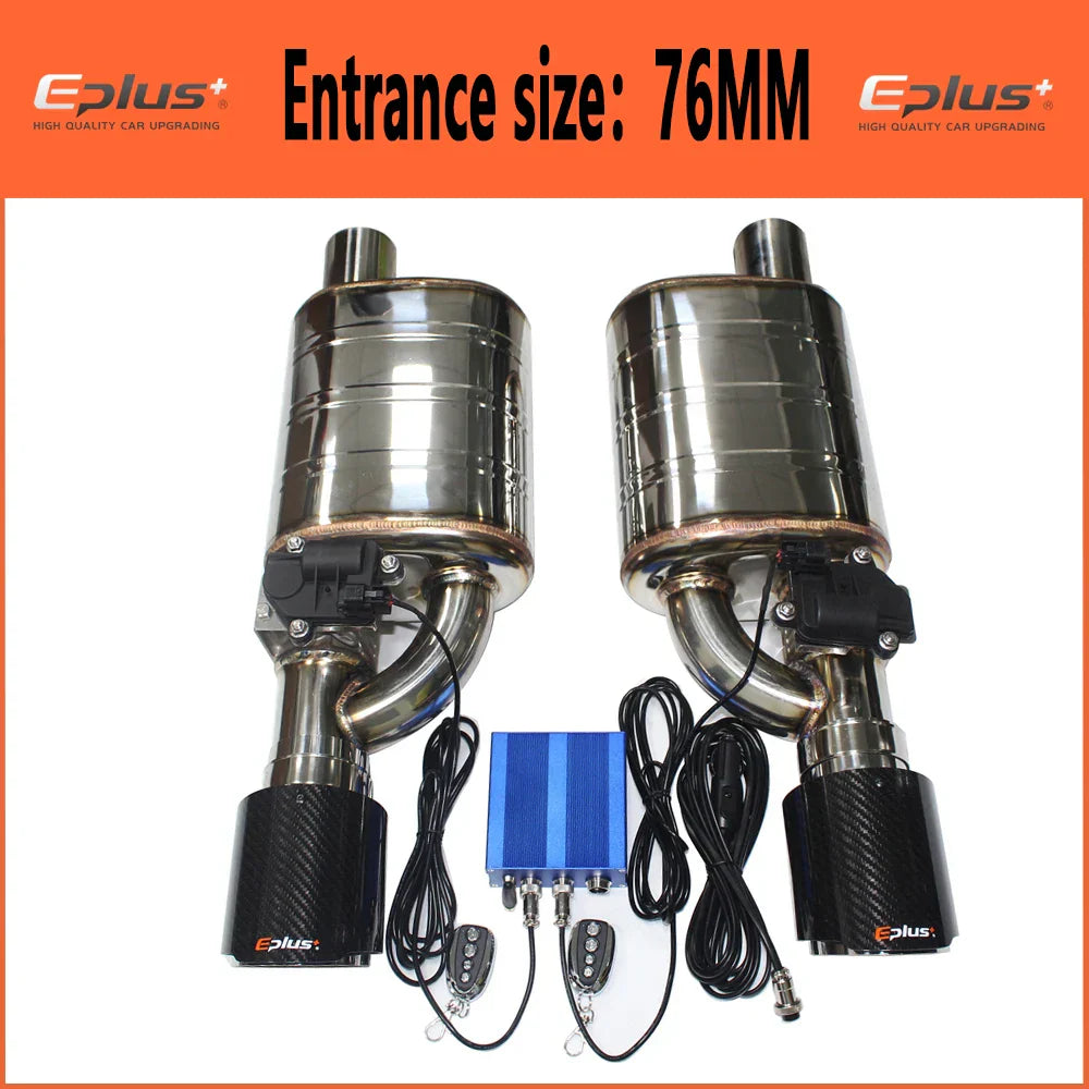 EPLUS 1 Pair 2pcs Car Exhaust System Electric
