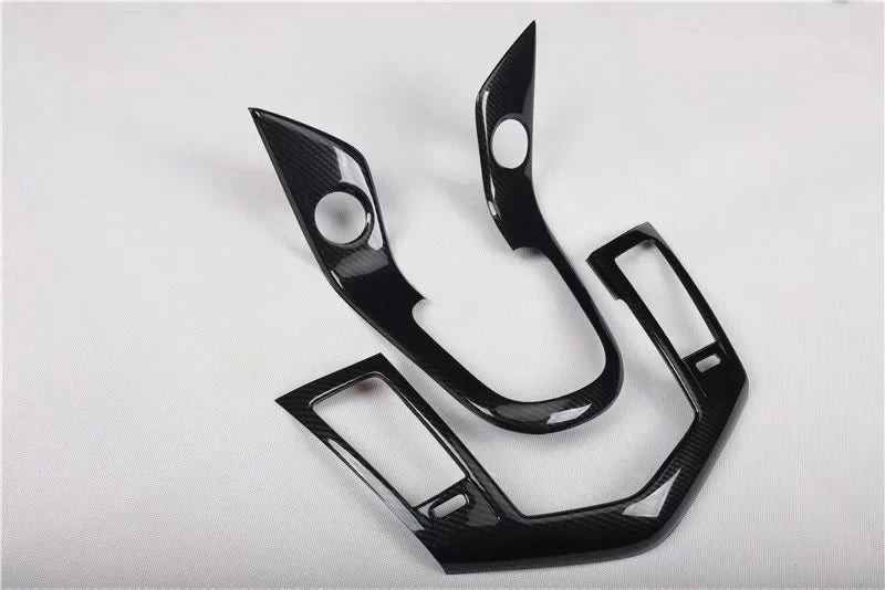 Car Central Console Frame Cover Stickers ABS for