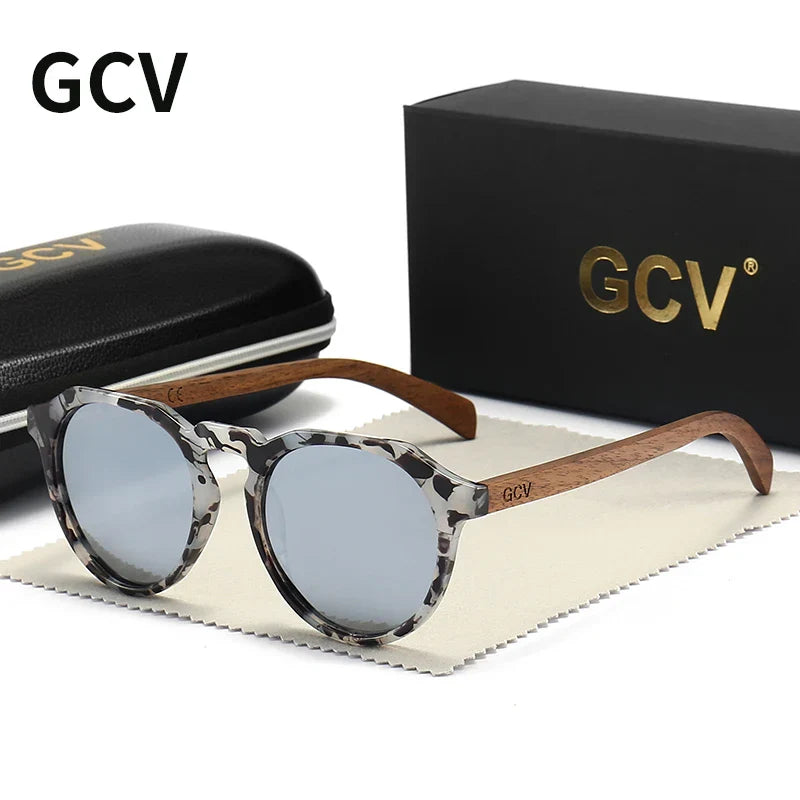 GCV Brand Advanced Walnut Wood Hawksbill Leopard Grain
