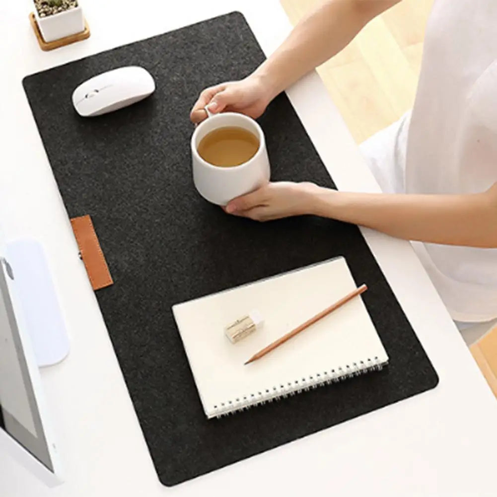 Large Office Computer Desk Mat Modern Table Keyboard