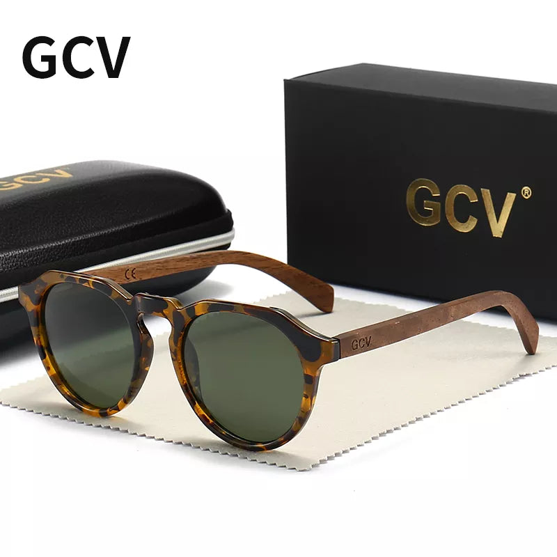 GCV Brand Advanced Walnut Wood Hawksbill Leopard Grain