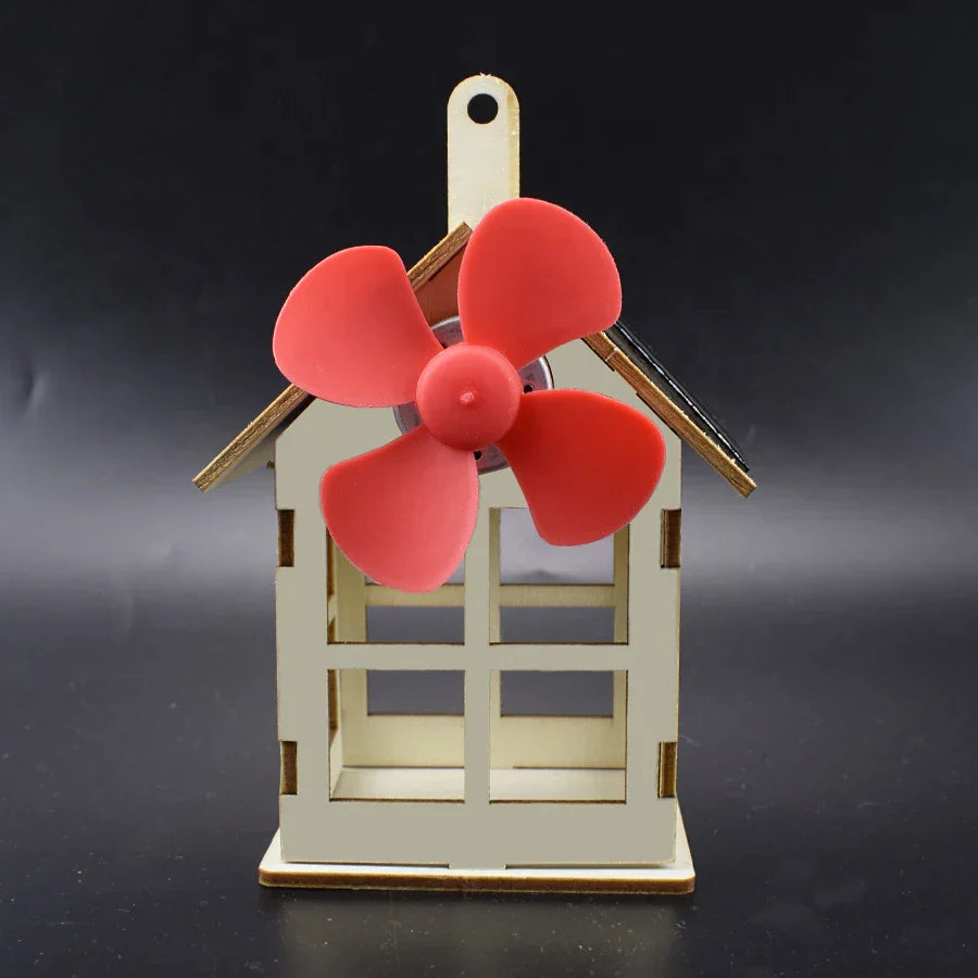 Solar Toy for Boy Windmill Science Toy DIY