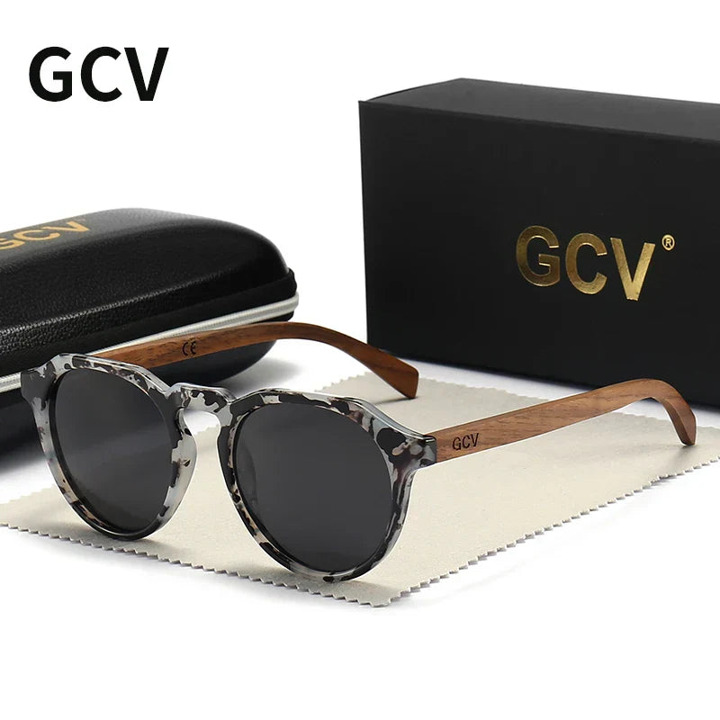 GCV Brand Advanced Walnut Wood Hawksbill Leopard Grain