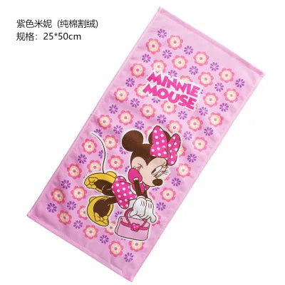 Mickey Mouse Candy Color Princess Printed Cotton Gauze
