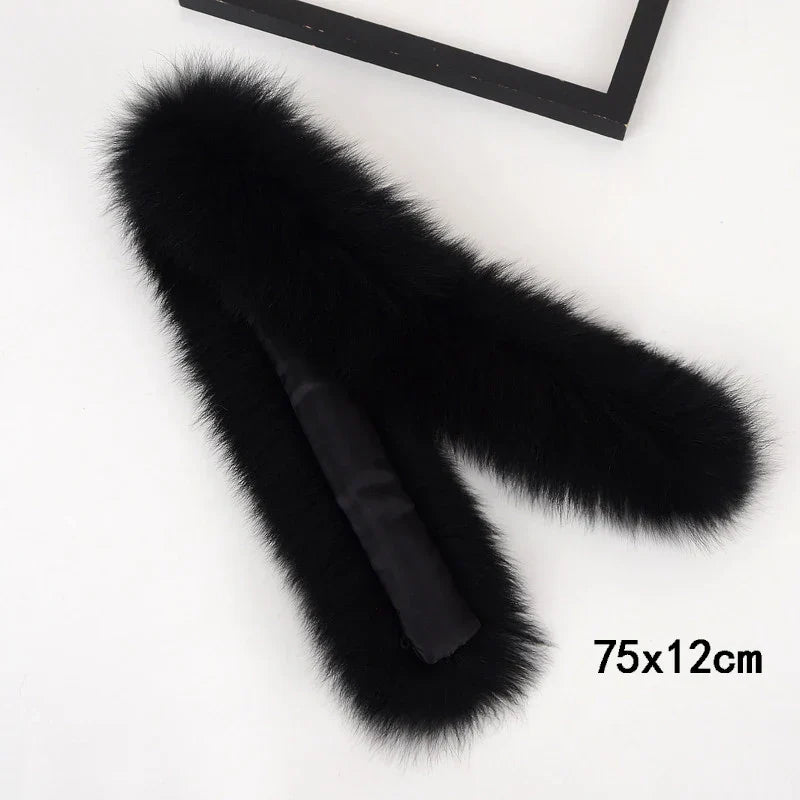 Natural Fur Tapes for Collar DIY Apparel Sewing