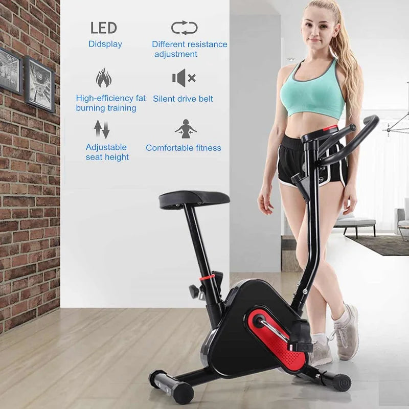 Indoor Cycling Trainer Weight Loss Fitness Workout Machine