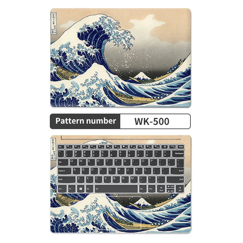 Universal Sea Wave Laptop Cover Sticker Skins Notebook